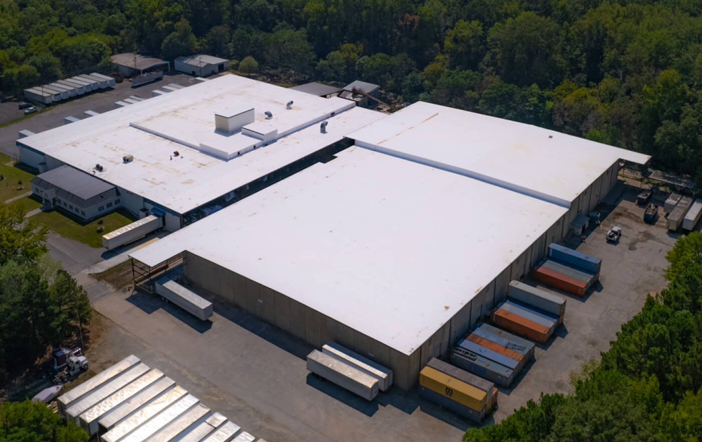 Salvage Trading facility &mdash; aerial view